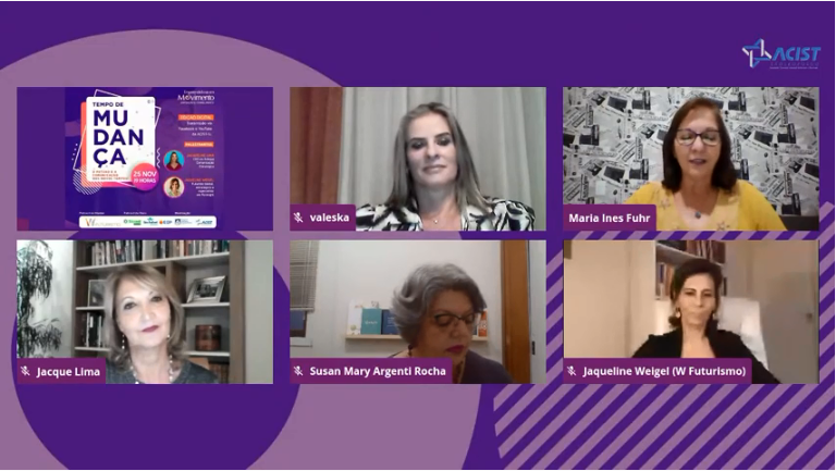 Núcleo de Mulheres Empreendedoras pormoveu o debate sobre mudanças e comunicação no futuro