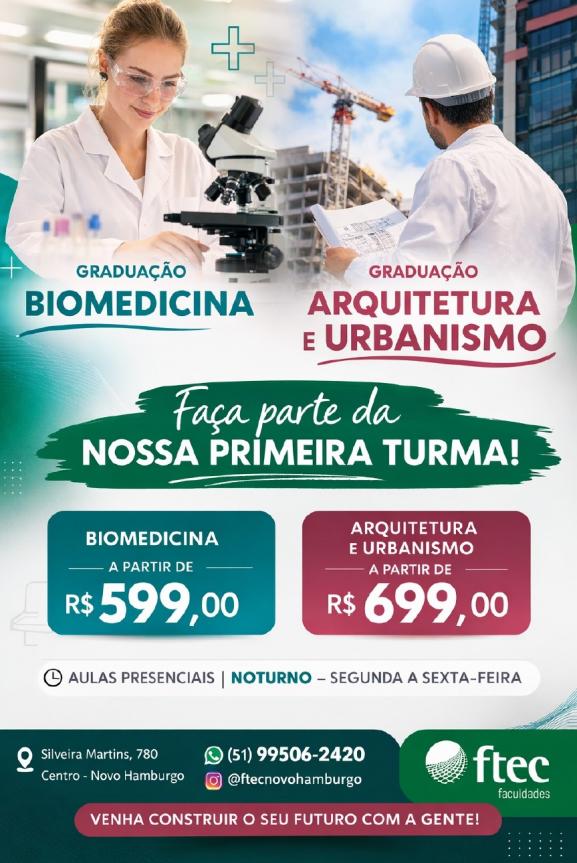 ACIST SL | FTEC Novo Hamburgo lança cursos presenciais de Biomedicina e ...