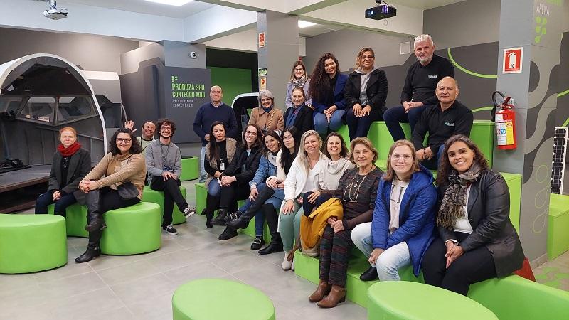 Grupo reunido na Unitec I conheceu os dados do ambiente de inovação