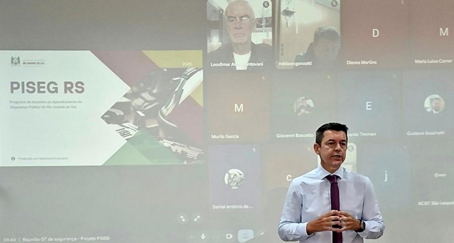 delegado Eduardo Hartz, titular da 3ª Delegacia de Polícia Regional Metropolitana (3ª DPRM)