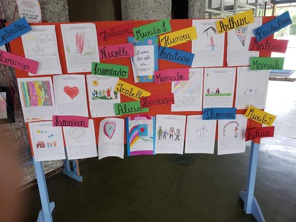 Interpretação das obras viraram exposição