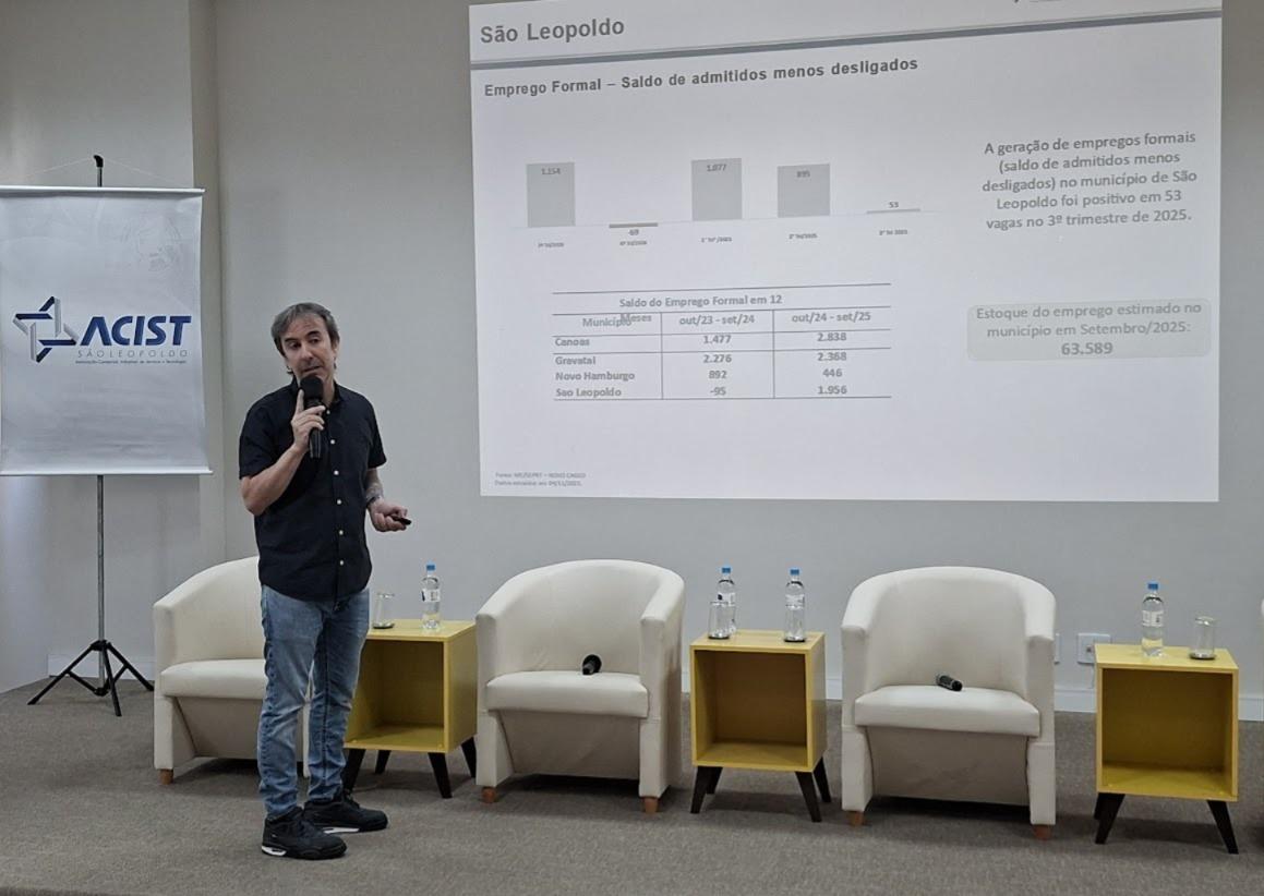 Professor Marco Tadeu Lélis, da Unisinos